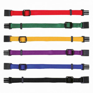 Set Zgarzi pentru Caini Junior, Diverse Culori, 6 buc, Marime M–L, Dimensiune 22–35 cm/10 mm