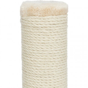 Stalp Sisal de Zgariat, Batres, 38 x 38 cm/ h: 62 cm, Bej - Img 3