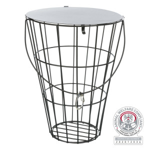 Suport Metalic pentru Fan, cu Capac, pentru Agatat, 9/16 x 21 cm - Img 6