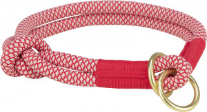 Zgarda Coarda Soft S 35 cm/6 mm Rosu/Crem 1984403