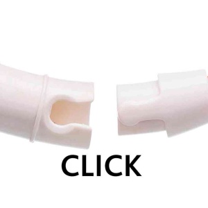 Zgarda cu Led, Incarcare USB, L-XL: 65 cm/7 mm, Pink - Img 2