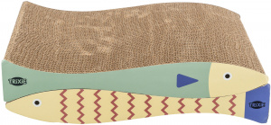 Carton de Zgariat, Forma Peste, 2 buc, 40 x 30 x 11 cm, Verde Menta/Crem
