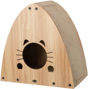 Carton de Zgariat tip Casuta, 48 x 48 x 28 cm, Maro Deschis