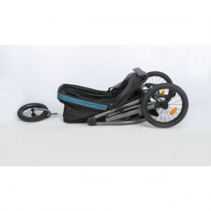 Carucior Buggy Pana La 20 Kg, 3 Roti, 60 x 112 x 120 cm, Negru/Petrol, 28960