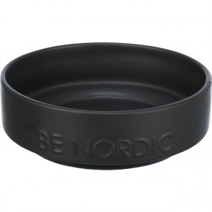 Castron Ceramic Be Nordic, 0.5 l/ø 16 cm, Culoare Negru