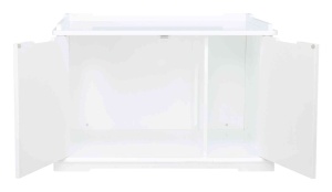 Casuta pentru Litiera sau Culcus, MDF, 75 x 51 x 53 cm, Alb - Img 3
