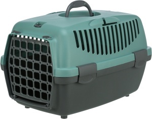 Cusca de Transport Capri 2, XS-S, 37 x 34 x 55 cm/Pana la 8 kg, Culoare Gri Inchis/Petrol
