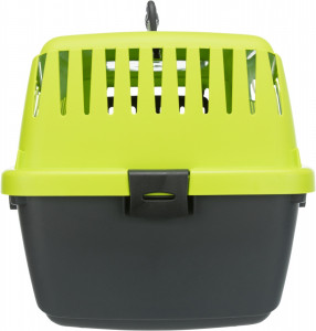 Cusca de Transport, Capri XXS: 26 x 25 x 39 cm, Pana la 4 kg, Gri/Turcoaz - Img 3