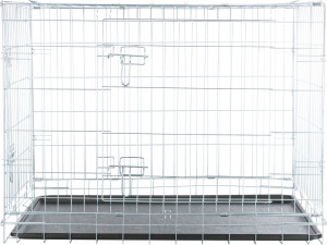 Cusca Metal Kennel 2 Galvanizat Lung 64x54 x48 cm 3922 - Img 2