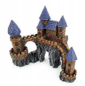 Decor Acvariu Castel, 15 x 9 x 12,5 cm, R006 - Img 2