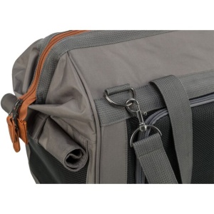 Geanta de Transport, Finlay, 43 x 26 x 32 cm, Pana la 10 kg, Negru/Gri - Img 5