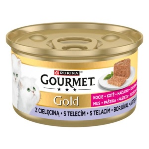 Gourmet Gold cu Vitel, 85 g