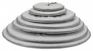Guler Protector, Poliester/Burete, Gri, Marime XS, Dimensiune 23–27 cm/13 cm - Img 5