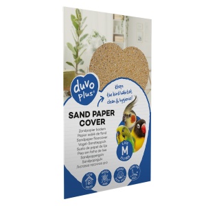 Hartie Abraziva pentru Colivie Pasari, 6 buc, M: 25 x 40 cm