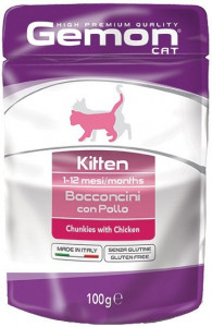 Hrana Umeda Gemon Cat 100 g Junior, Pui