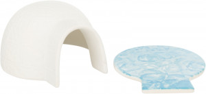 Iglu cu Placa de Racire pentru Rozatoare, Ceramica, 13 x 9 x 15 cm - Img 2