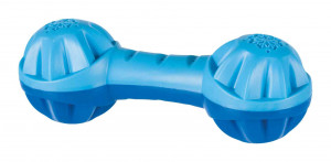 Jucarie de racire pentru caini Dumbbell Termoplastic, 18 cm, 33694 - Img 1