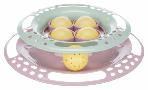 Jucarie Pentru Pisici, Junior Circuit Cu Mingi, Plastic, 24 cm