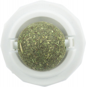 Jucarie Pentru Pisici, Minge Catnip Cu Suport, 5 cm, 42242