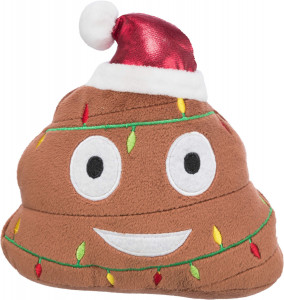 Jucarie Xmas Emoji, cu Sunet, 17 cm