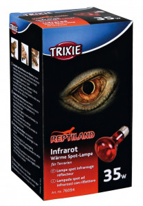 Lampa De Caldura Cu Infrarosu Pentru Terariu, 35W, Rosu