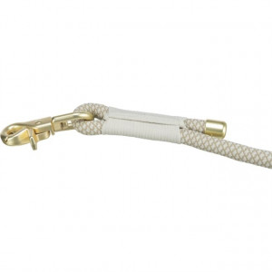 Lesa Coarda Soft, Reglabila, S-XL, 2.00 m/ø 10 mm, Diverse Culori, Culoare Gri/Gri Deschis - Img 4