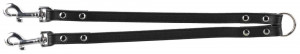 Lesa Dubla, Piele, Negru, Marime XS, Dimensiune 30 cm/10 mm