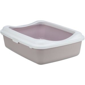 Litiera Classic, cu Rama, 37 x 15 x 48 cm, Lila Deschis/Alb