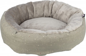 Pat Xmas Luciano, Rotund, 50 cm, Bej/Auriu, 92410 - Img 1