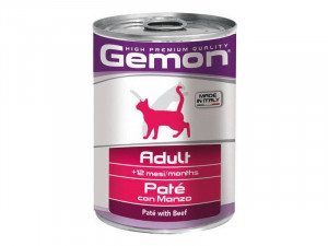 Pate Gemon Cat 400 g Adult, Vita