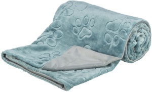 Patura Barry, Soft, 100x75cm, Albastru/Gri, 376004 - Img 1