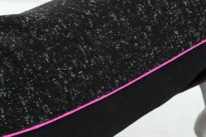 Pulover Hudson, S: 36 cm, Negru/Roz - Img 6