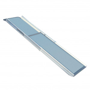 Rampa Telescopica 2- Step, Auto, Aluminiu, 43 x 100-180 cm, Pana la 120 kg