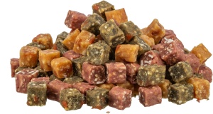 Recompense Pentru Caini, Vegan, Cuburi cu Cartofi Dulci, Legume si Fructe, 100 g, 31286 - Img 3