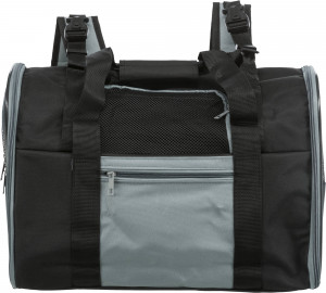 Rucsac de Transport, Connor, 42 x 29 x 21 cm, Pana la 8 kg, Negru/Gri - Img 6