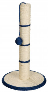 Stalp cu Sisal de Zgariat cu Jucarie, Diverse Culori, Dimensiune 62 cm