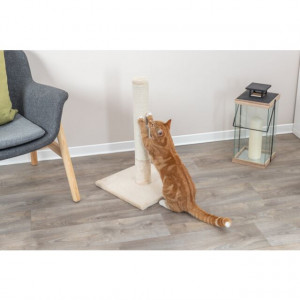 Stalp Sisal de Zgariat, Batres, 38 x 38 cm/ h: 62 cm, Bej - Img 4