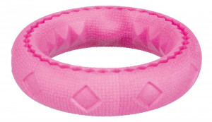 ***(-15%) Jucarie Inel Plutitor, TPR, 11 cm, Pink, 33445 - Img 1