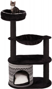 Ansamblu Giada, cu Sisal, cu Hamac, 112 cm/ 65 × 38 cm, Negru/Alb, 43466 - Img 11