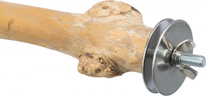 Bat Pentru Colivie, Lemn De Cafea, 20 cm - Img 3
