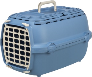 Cusca de Transport Relax, XS, Plastic, 32 x 30 x 48 cm/Pana la 6 kg, Culoare Albastru