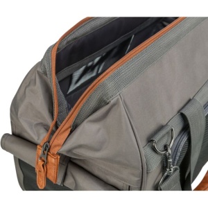 Geanta de Transport, Finlay, 43 x 26 x 32 cm, Pana la 10 kg, Negru/Gri - Img 6