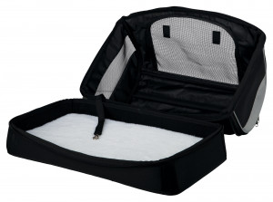 Geanta de Transport, Holly, 30 x 30 x 50 cm, Pana la 15 kg, Negru/Gri - Img 4