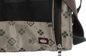 Geanta de Transport, Maxima, Extensibila, 33 x 32 x 54 cm, Pana la 8 kg, Bej/Maro - Img 4