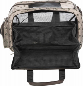 Geanta de Transport, Maxima, Extensibila, 33 x 32 x 54 cm, Pana la 8 kg, Bej/Maro - Img 12