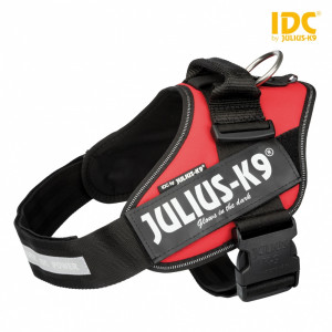 Ham Julius-K9 IDC, Culoare Rosu, Marime L, Dimensiune 63 - 85 cm/50 mm, Produs Redus
