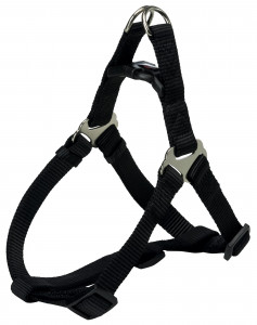 Ham Premium One Touch, XS-S: 30-40 cm/10 mm, Negru 204301 - Img 1