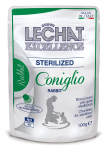Hrana Umeda Lechat Excelence 100 g Cat Steril, Iepure