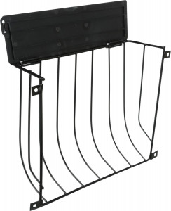 Hranitor Metalic Pentru Rozatoare, Cu Capac, 22x16x6 cm, Negru, 60895 - Img 2