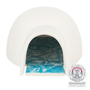 Iglu cu Placa de Racire pentru Rozatoare, Ceramica, 13 x 9 x 15 cm - Img 3